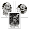Anthrax: Among The Living - Sawblade 3-Print Set (Limited to 100) Z2 Comics