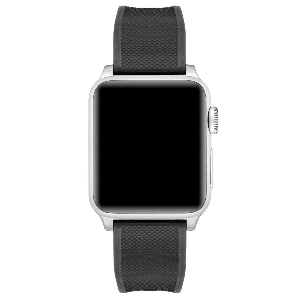 Apple Watch Silicone Band - Silver Hardware 41/42mm