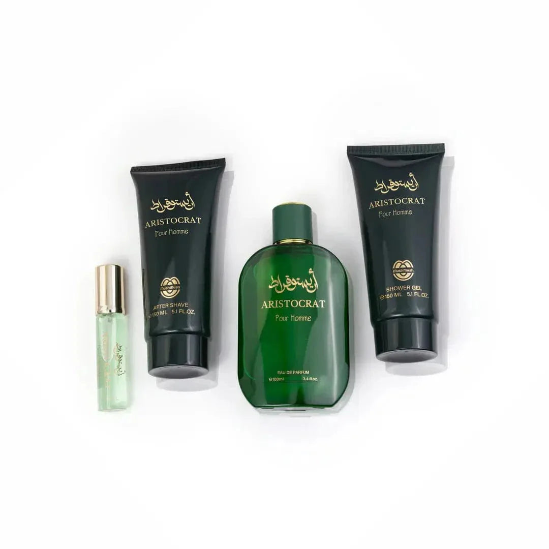 Aristocrat By Mush Mush For Men 4Pcs Set EDP Spray