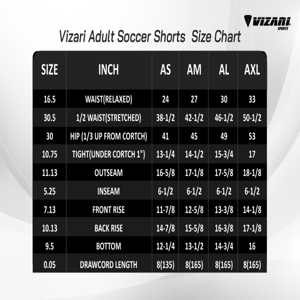 Vizari Dynamo Soccer Shorts - Royal Blue Vizari Sports