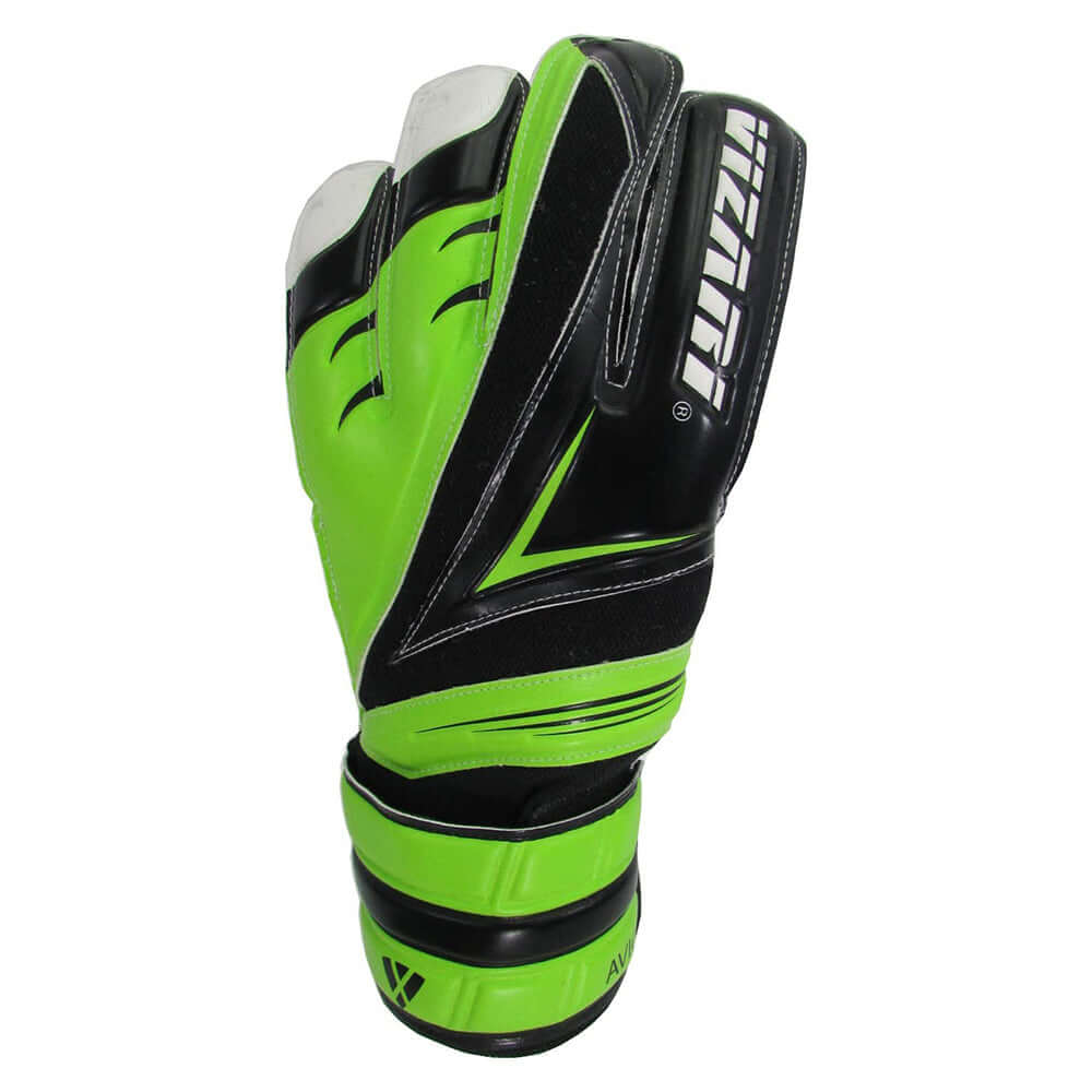 Avio F.P. Goalkeeping Glove-Black/Green Vizari Sports