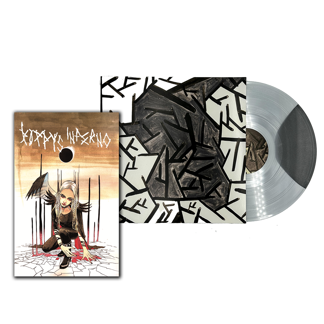 Poppy: Poppy's Inferno - Limited Edition Variant #1 + 'Music To Scream To' Vinyl LP Z2 Comics