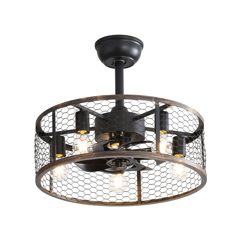 19.7In Classic Ceiling Fan with Light