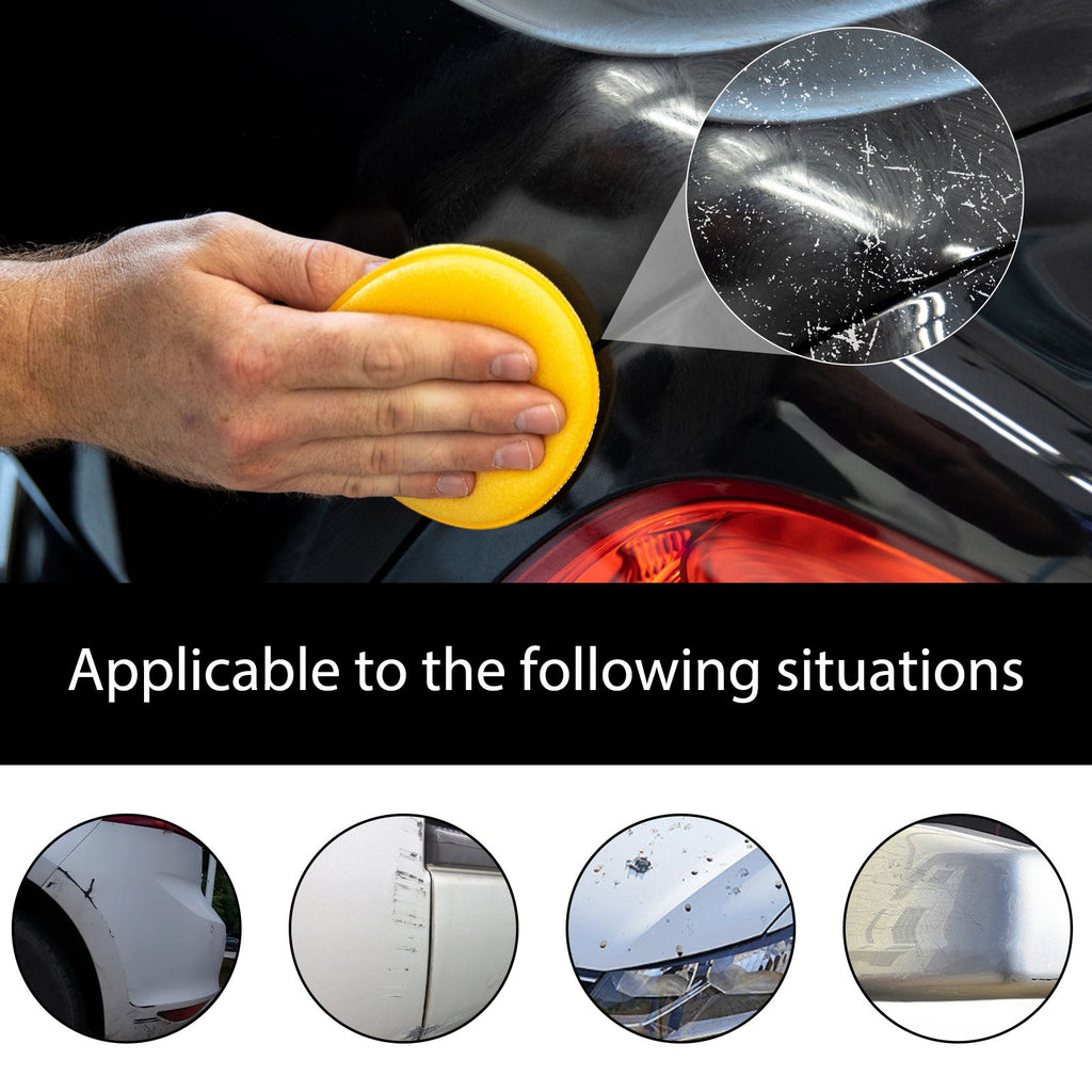 Car Scratch Removal Cream, Decontamination Dust Repair Car Paint Scratches Polishing Maintenance Refurbishment Coating Paste