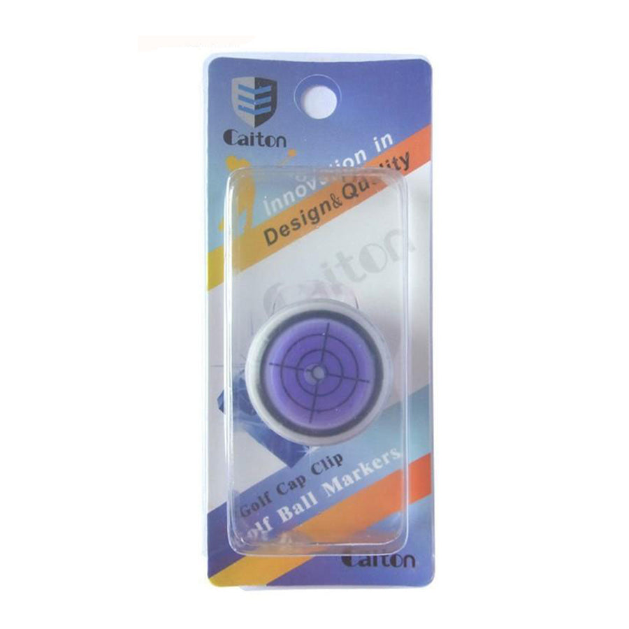 Golf Round Level Cap Clip Ball Mark With Level Function V.I.P Digital Presence