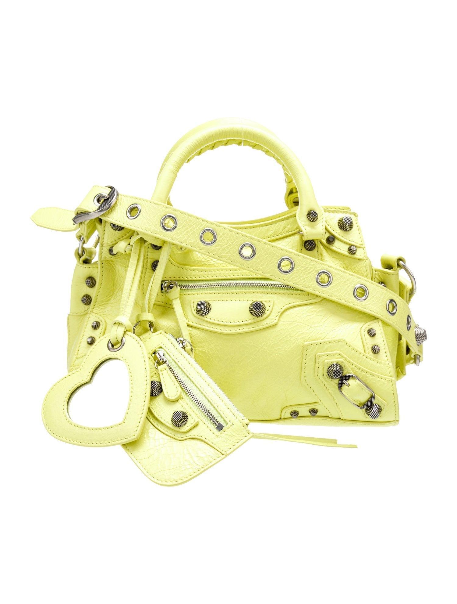 Balenciaga Mini Leather Le Cagole Duffle Bag Banlieue91