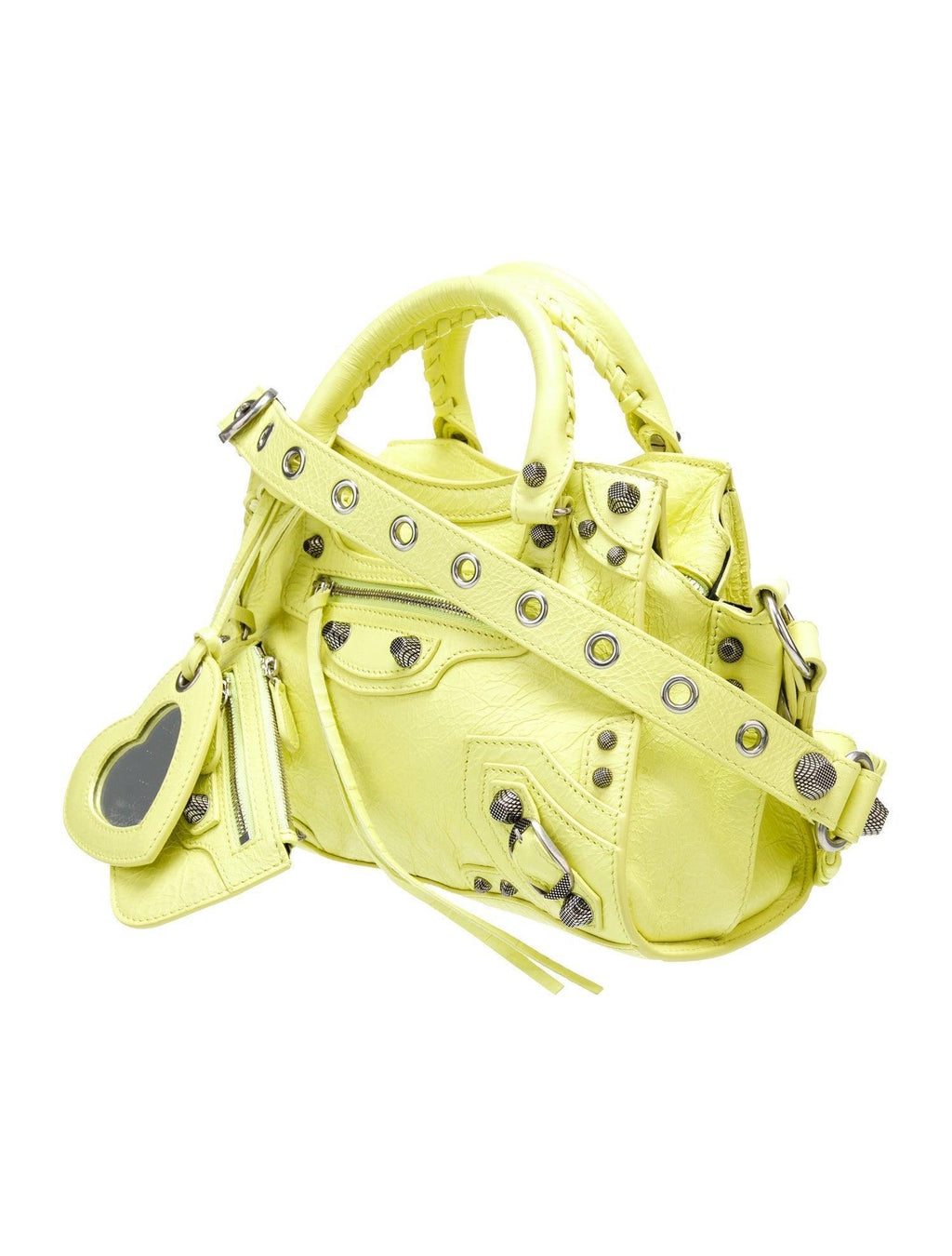 Balenciaga Mini Leather Le Cagole Duffle Bag Banlieue91