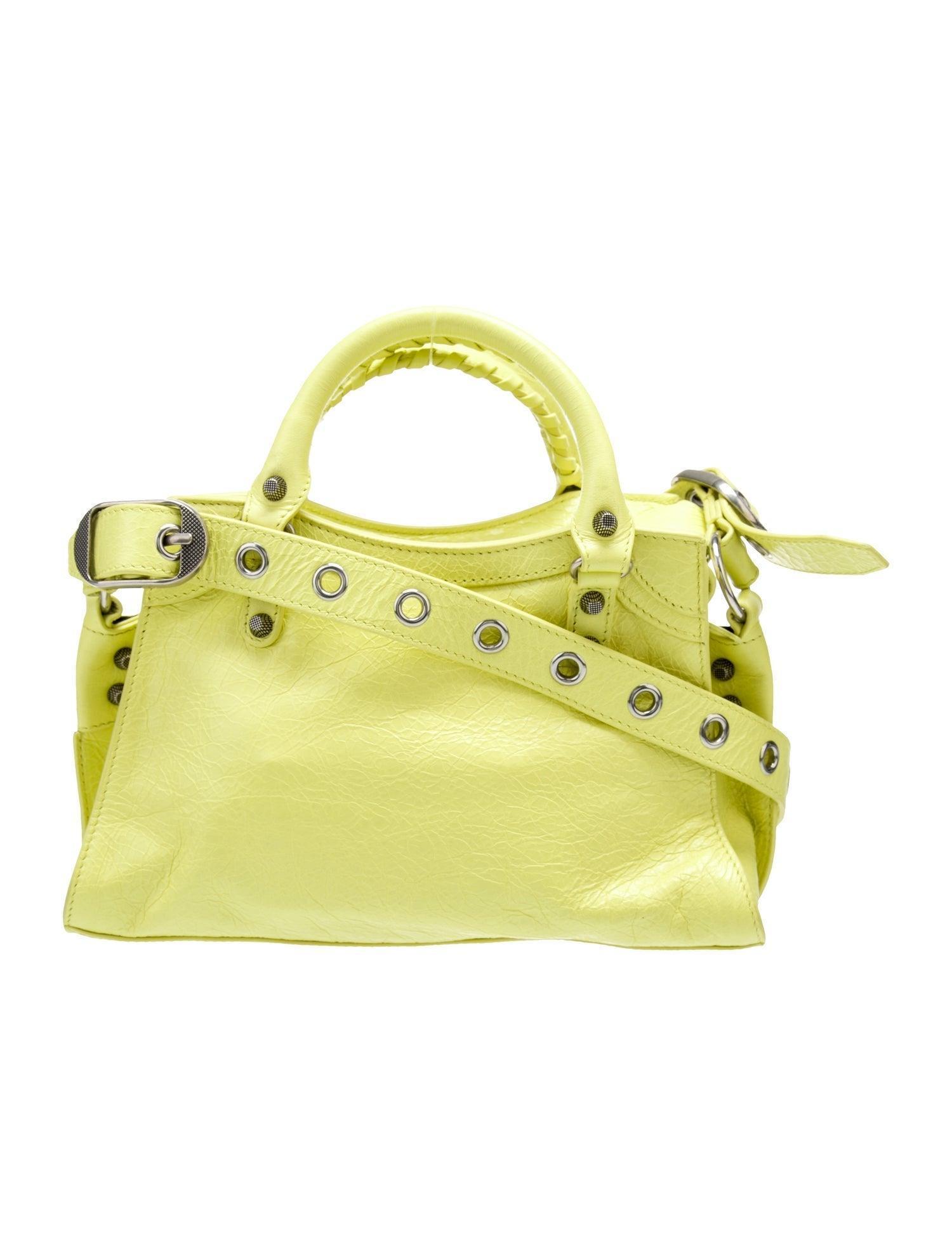 Balenciaga Mini Leather Le Cagole Duffle Bag Banlieue91