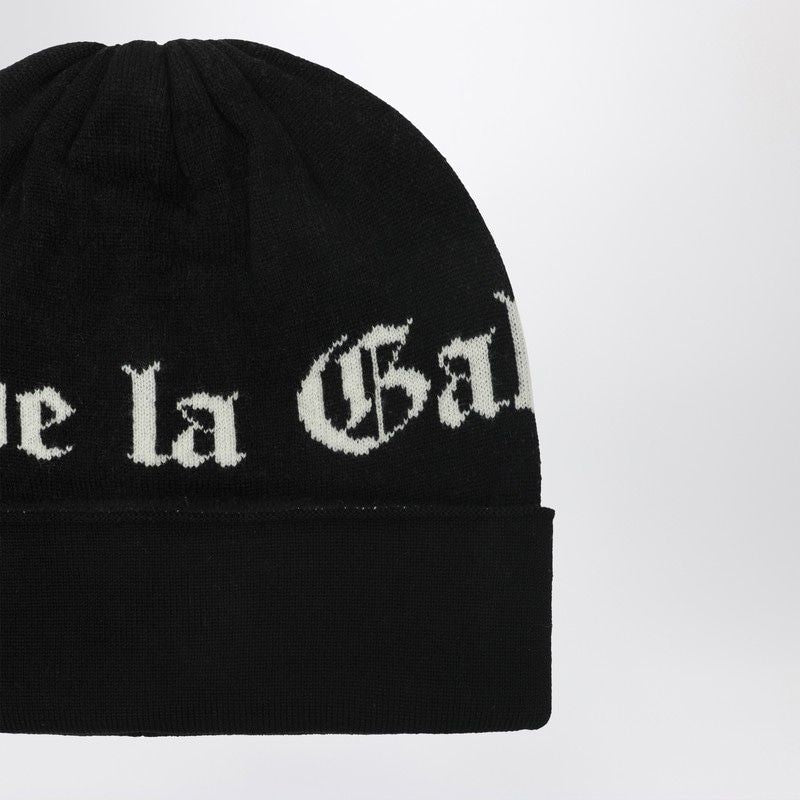 GALLERY DEPT. Wool Beanie with Logo Intarsia