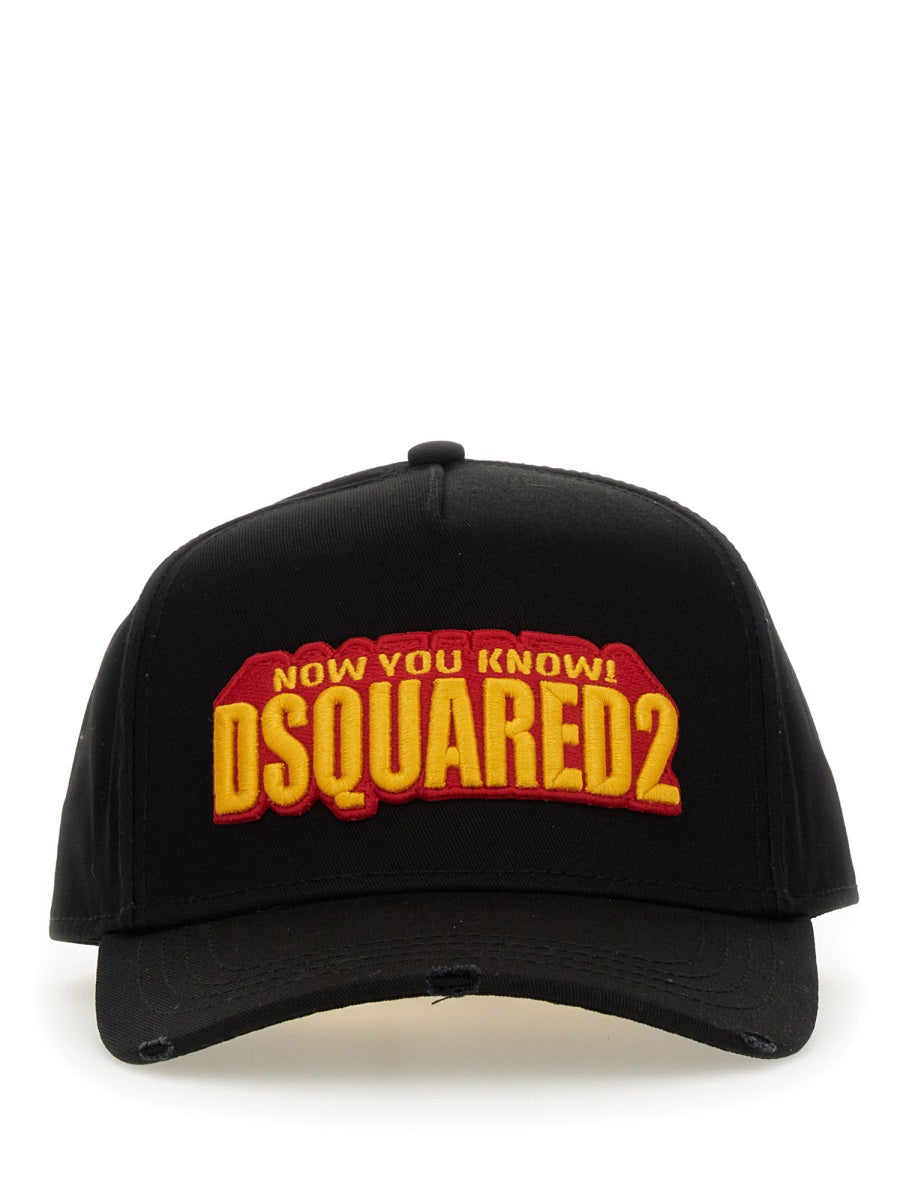 DSQUARED2 Classic Logo Baseball Hat for Men