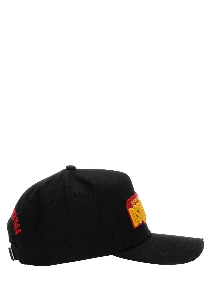 DSQUARED2 Classic Logo Baseball Hat for Men