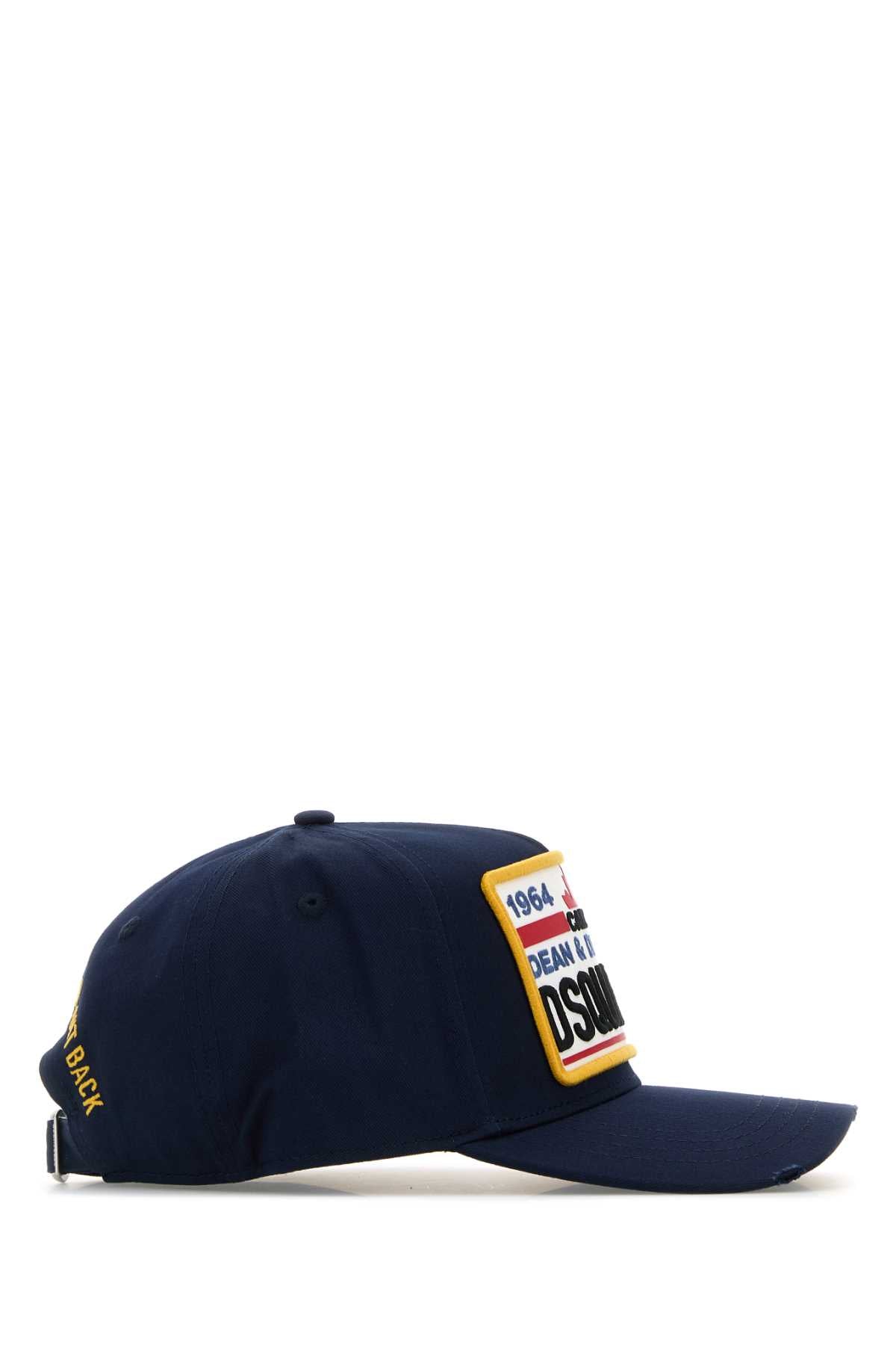 DSQUARED2 Cotton Baseball Cap with Logo