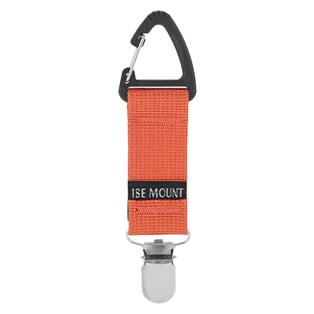 Outdoor travel straw hat clip multifunctional glove clip towel clip triangular ribbon buckle mountain buckle V.I.P Digital Presence