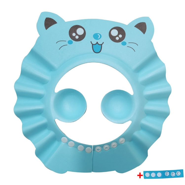 Baby Shower Cap Adjustable Hair Wash Hat for Newborn Infant Ear Protection Safe Children Kids Shampoo Shield Bath Head Cover V.I.P Digital Presence