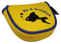 Be A Goldfish Embroidered Putter Cover - Mallet by ReadyGOLF