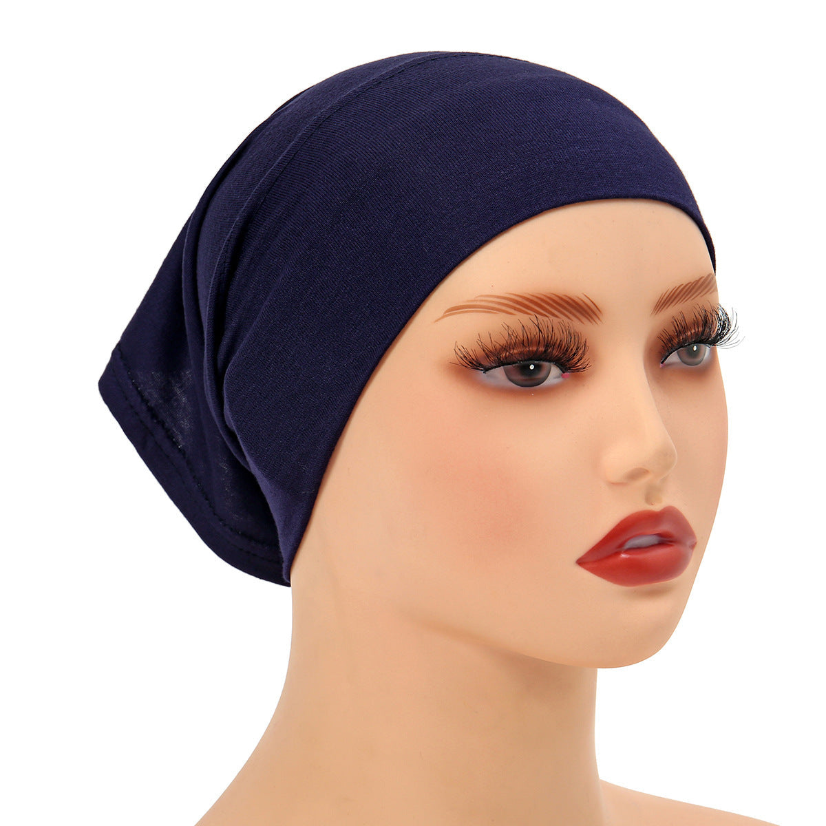 High-Quality Solid Color Silk-Cotton Lining Cap Women's Fashion Simple Versatile Wide-Brimmed Hat V.I.P Digital Presence