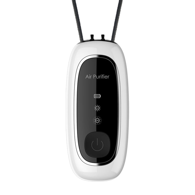 Negative ion air purifier neck hanging portable small fresh machine portable air purifier smoking