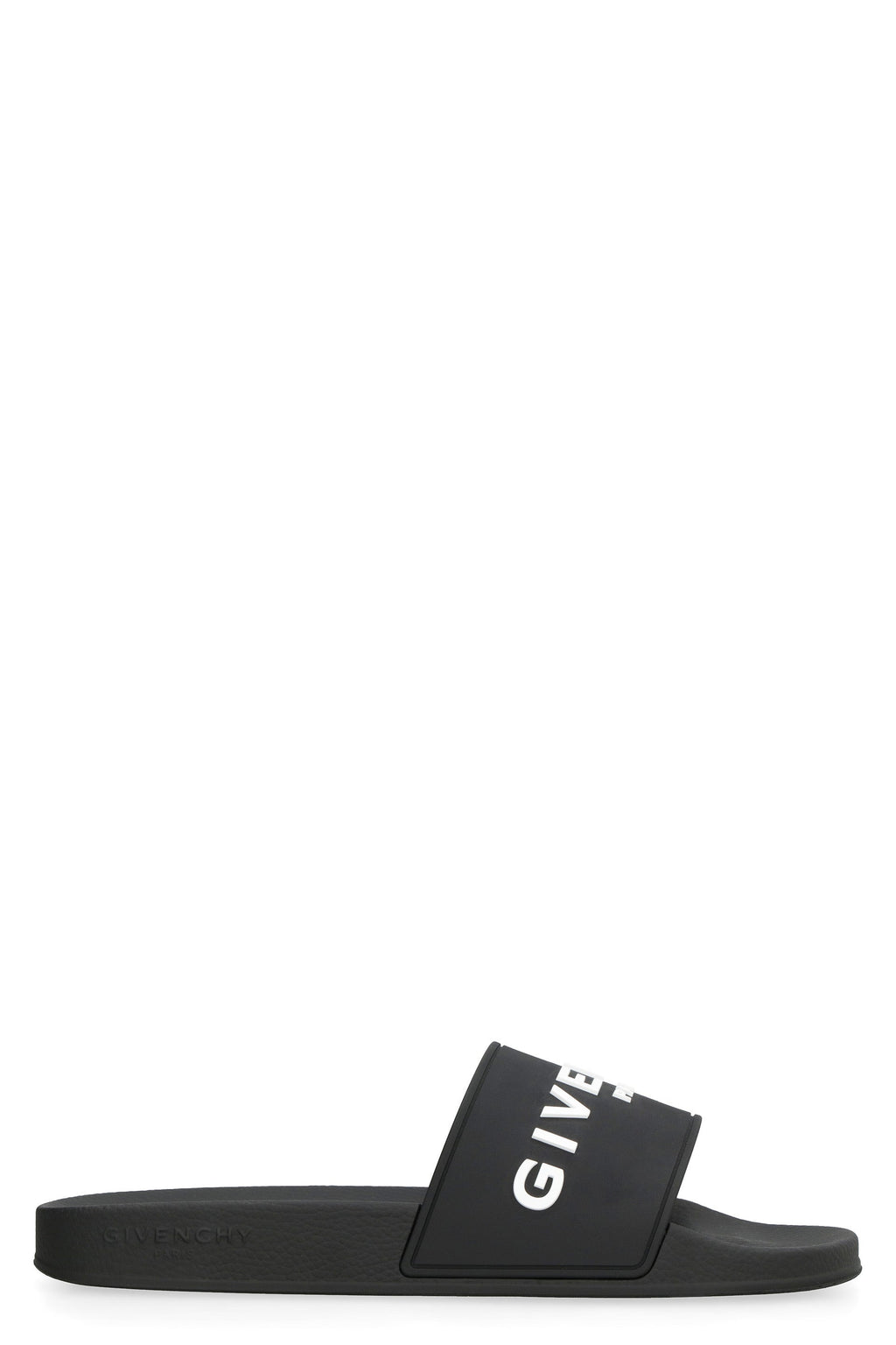 GIVENCHY Stylish Slide Sandals with Logo - 3 cm Rubber Sole Banlieue91