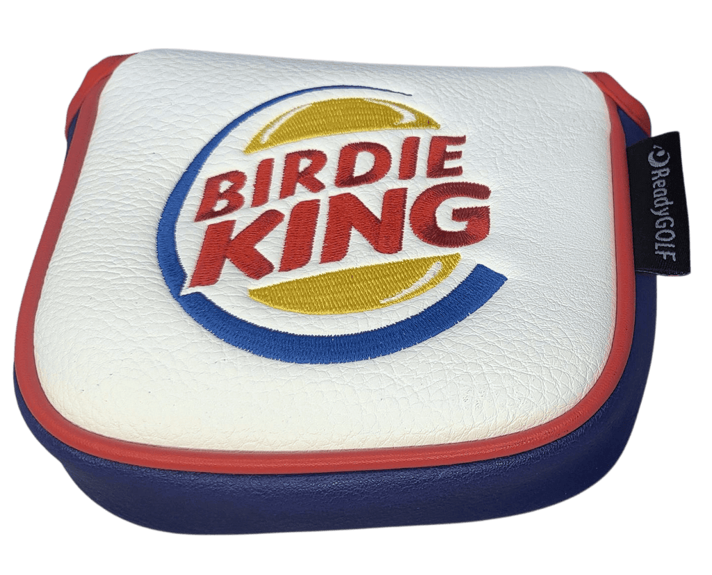 Birdie King Embroidered Mallet Putter Cover by ReadyGOLF ReadyGOLF LLC