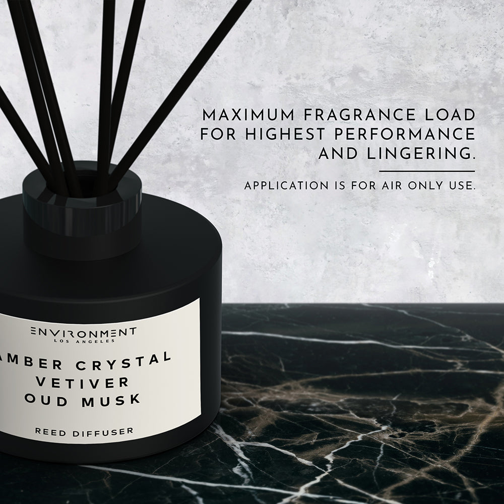 Amber Crystal | Vetiver | Oud Musk Diffuser (Inspired by Baccarat Rouge 540®)