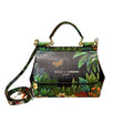 Dolce & Gabbana Flower Print Sicily Bag Banlieue91