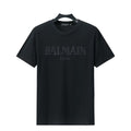 Balmain Black T-Shirt Without Collar Banlieue91