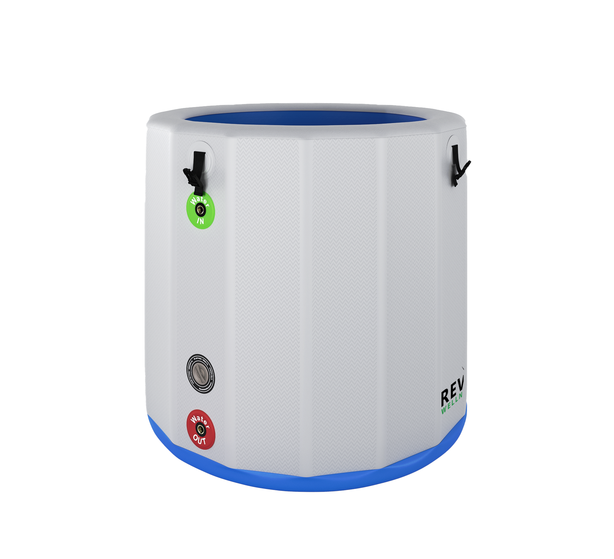 RevX Inflatable Barrel with Inflatable Steps RevX Wellness