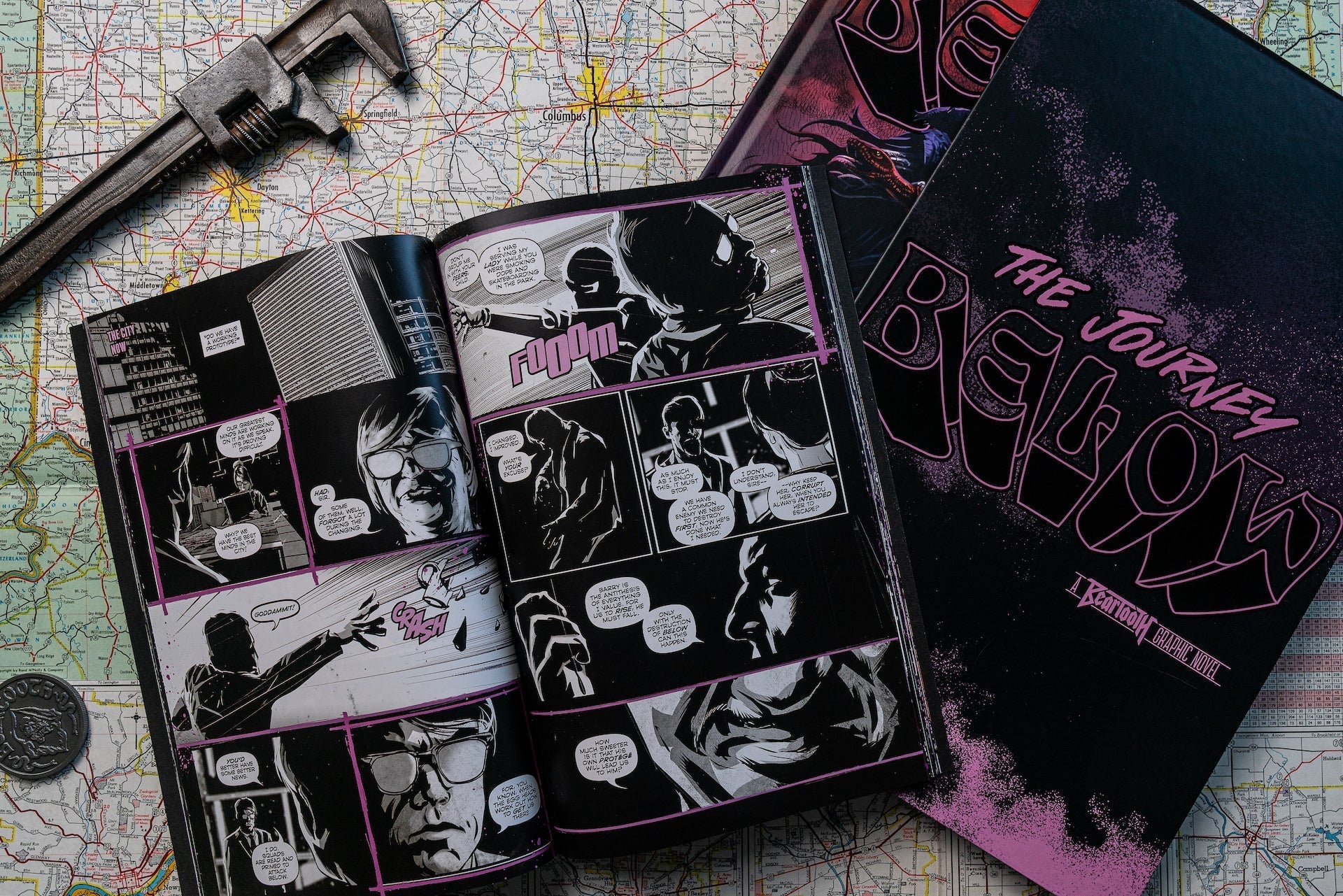 Beartooth: The Journey Below - Hardcover Z2 Comics