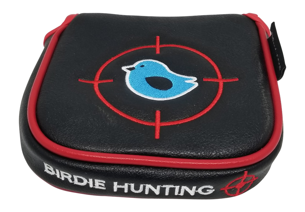 Birdie Hunting (Crosshairs) Embroidered Putter Cover by ReadyGOLF  -  XL Mallet