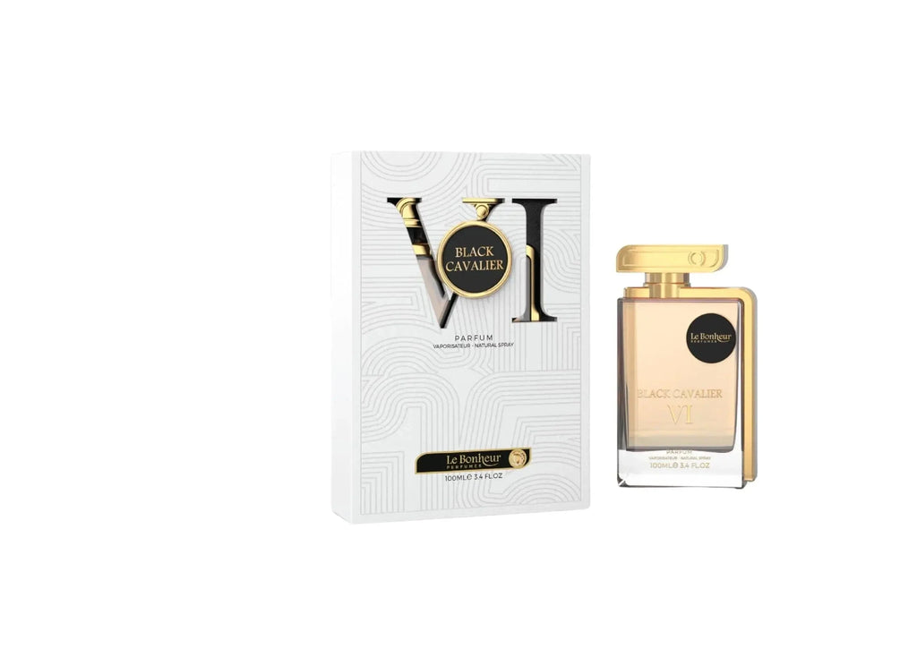 Black Cavalier VI By Le Bonheur For Men 3.4oz EDP Spray