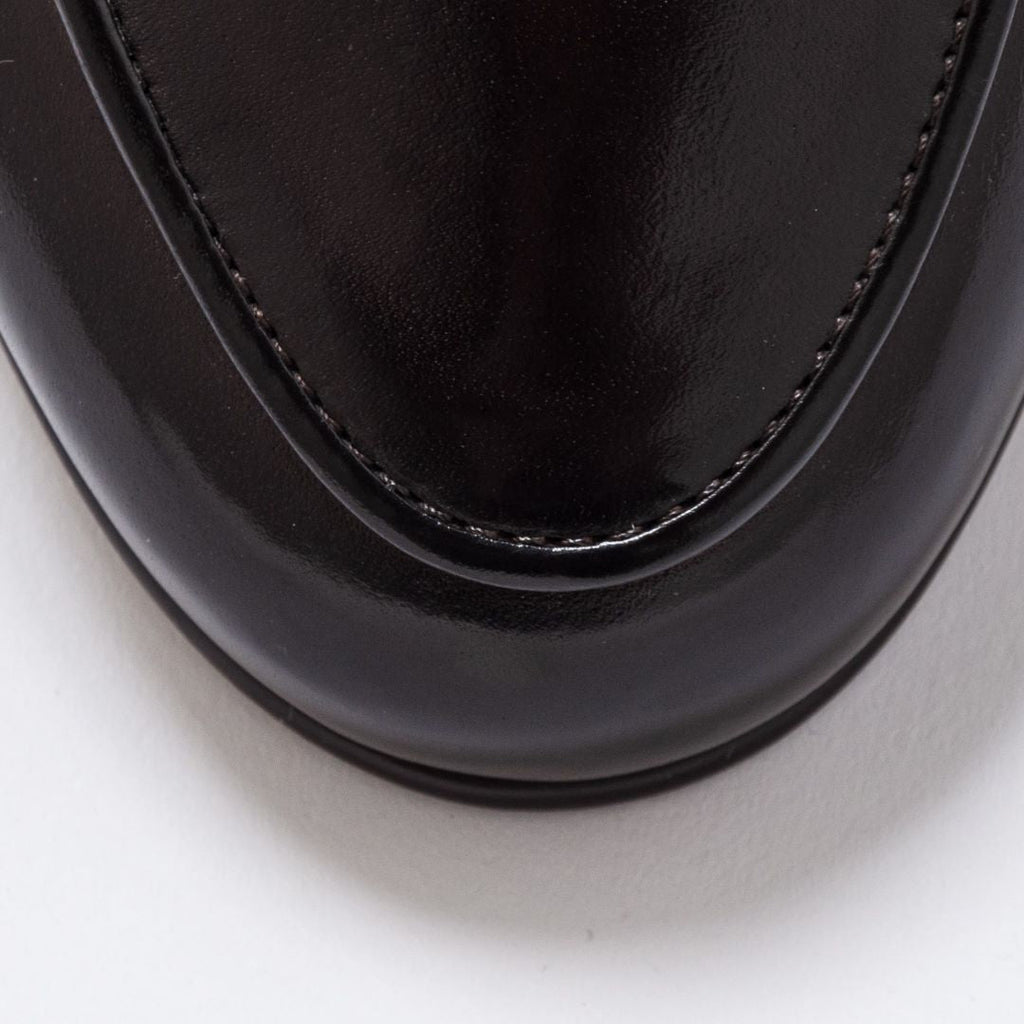 Men's Black Leather Milano Loafer Del Toro Shoes