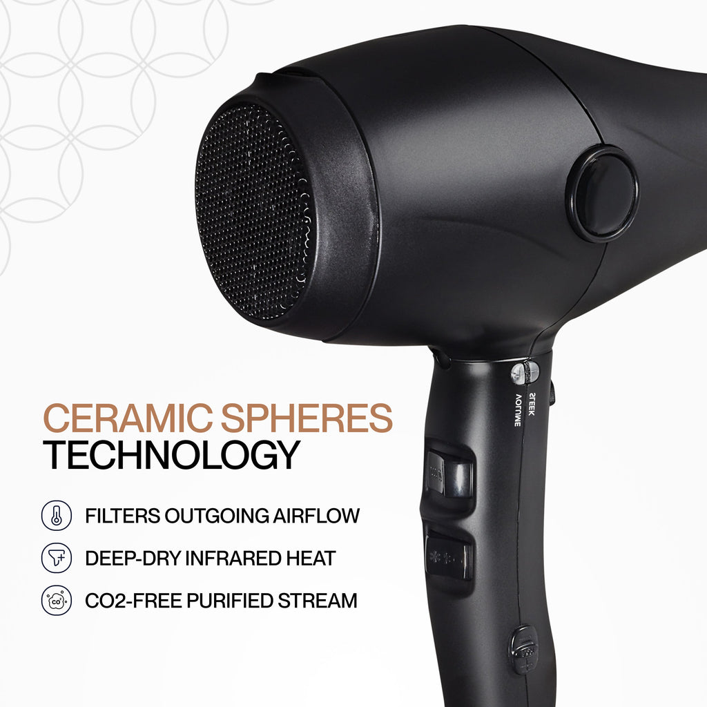 COCCO® Nano Pro Hair Dryer (Black)