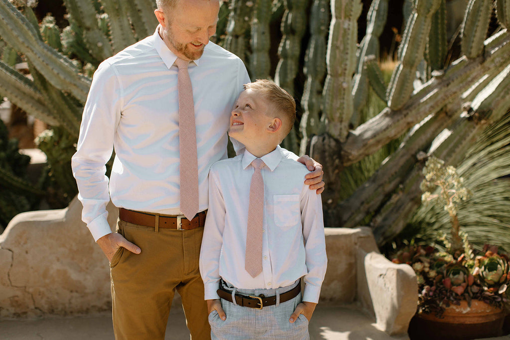 Blushing - Boys Tie