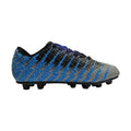 Vizari Bolt Youth Firm Ground Soccer Cleats - Black/Sky/Silver Vizari Sports