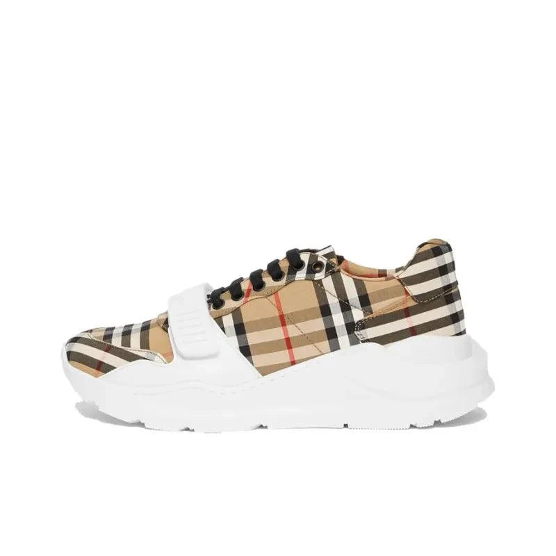Burberry Vintage Check Cotton Archive Sneakers Beige Banlieue91