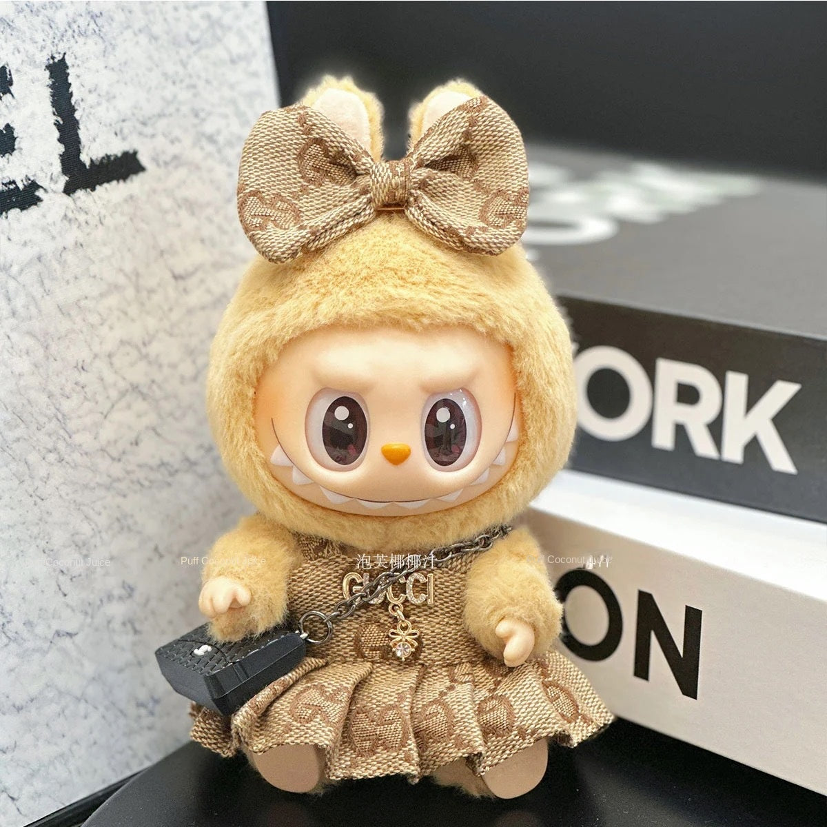 Clothing Accessories Compatible with Labubu Dolls Mario Mushroom Princess Cute V.I.P Digital Presence