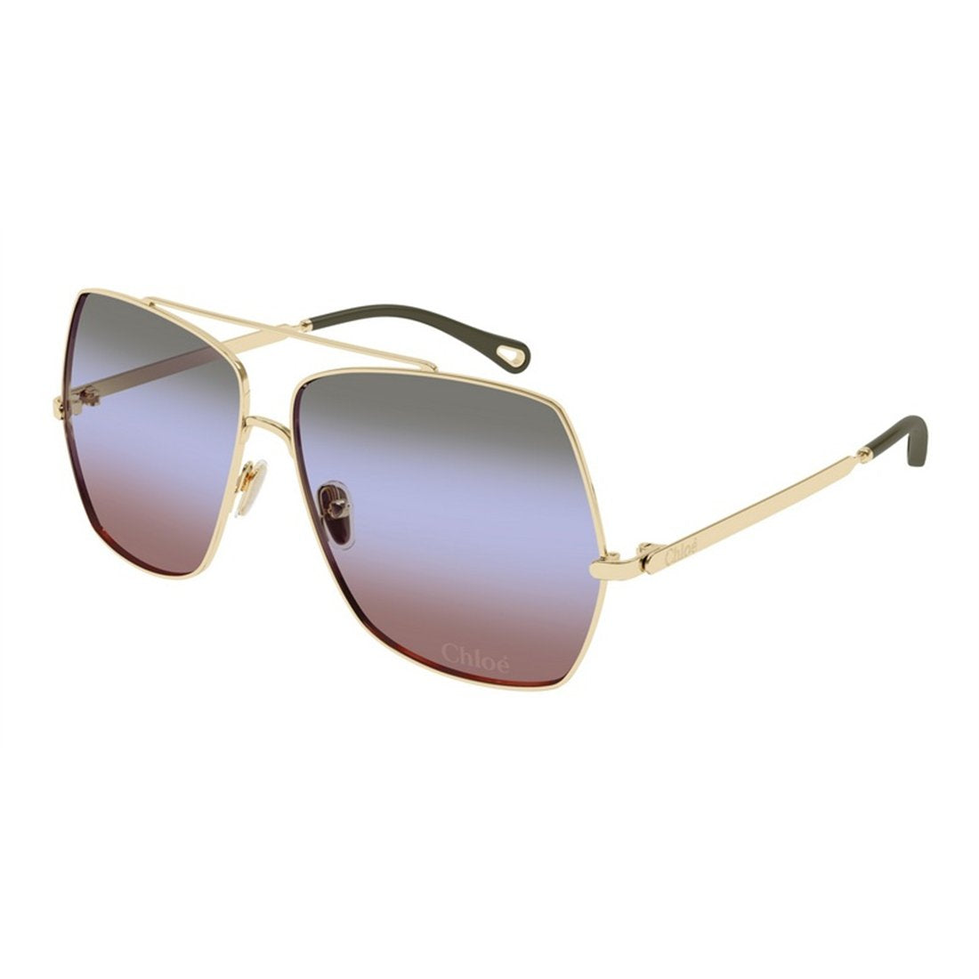 CHLOÉ Chic Metal Framed Sunglasses for Women