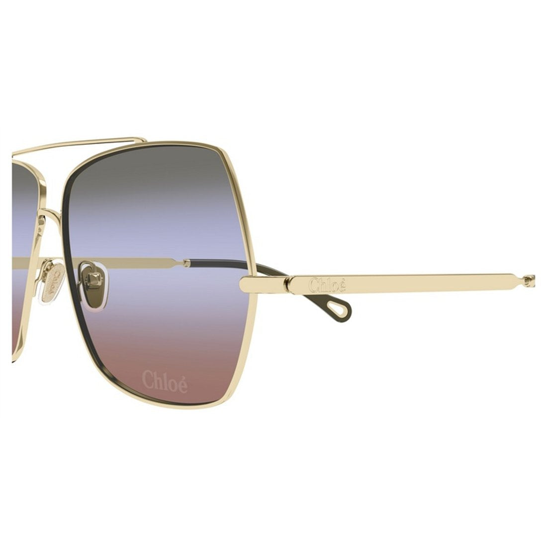 CHLOÉ Chic Metal Framed Sunglasses for Women