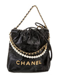 Chanel 2023 Mini Pearl 22 Hobo Banlieue91