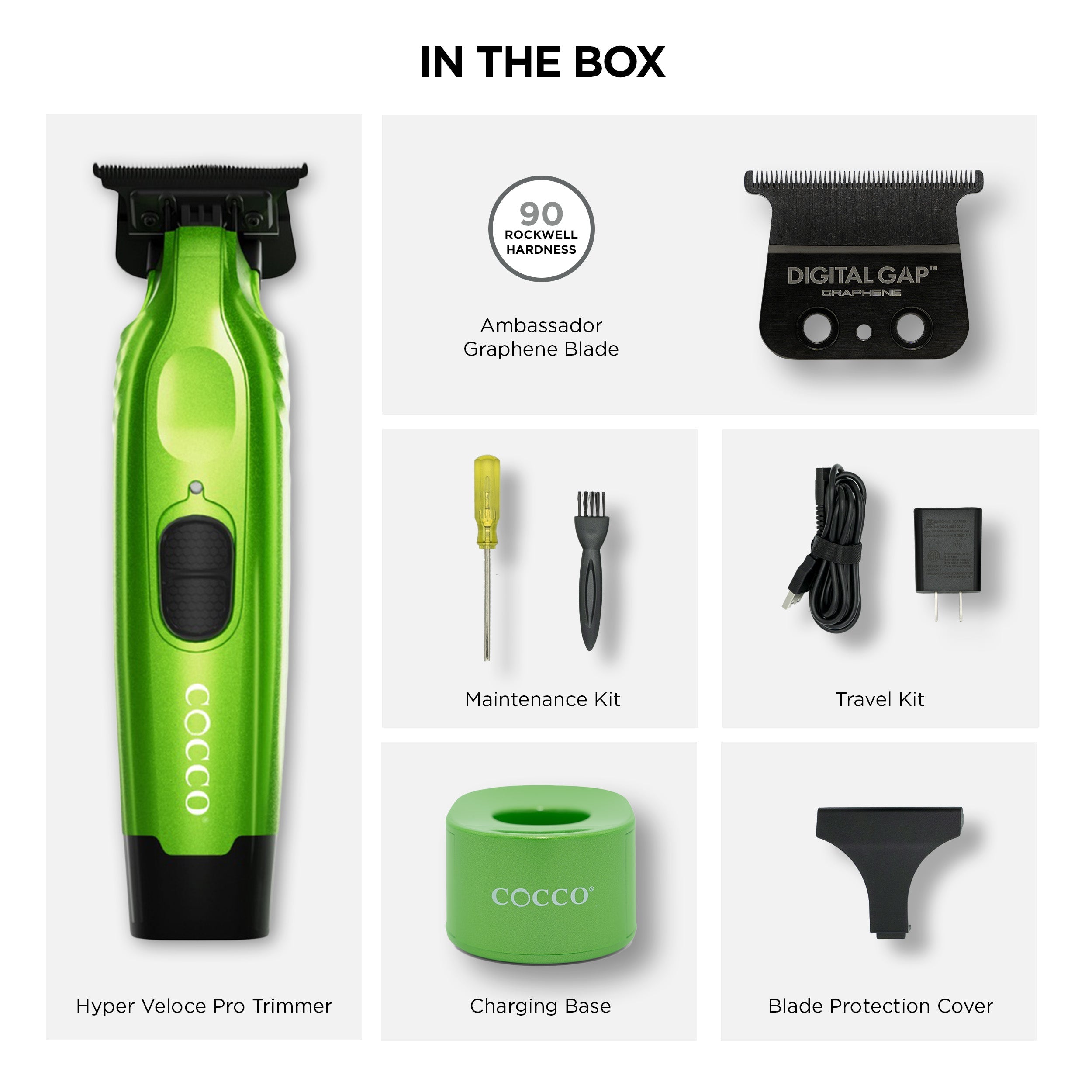 COCCO® Hyper Veloce Pro Trimmer (Green)
