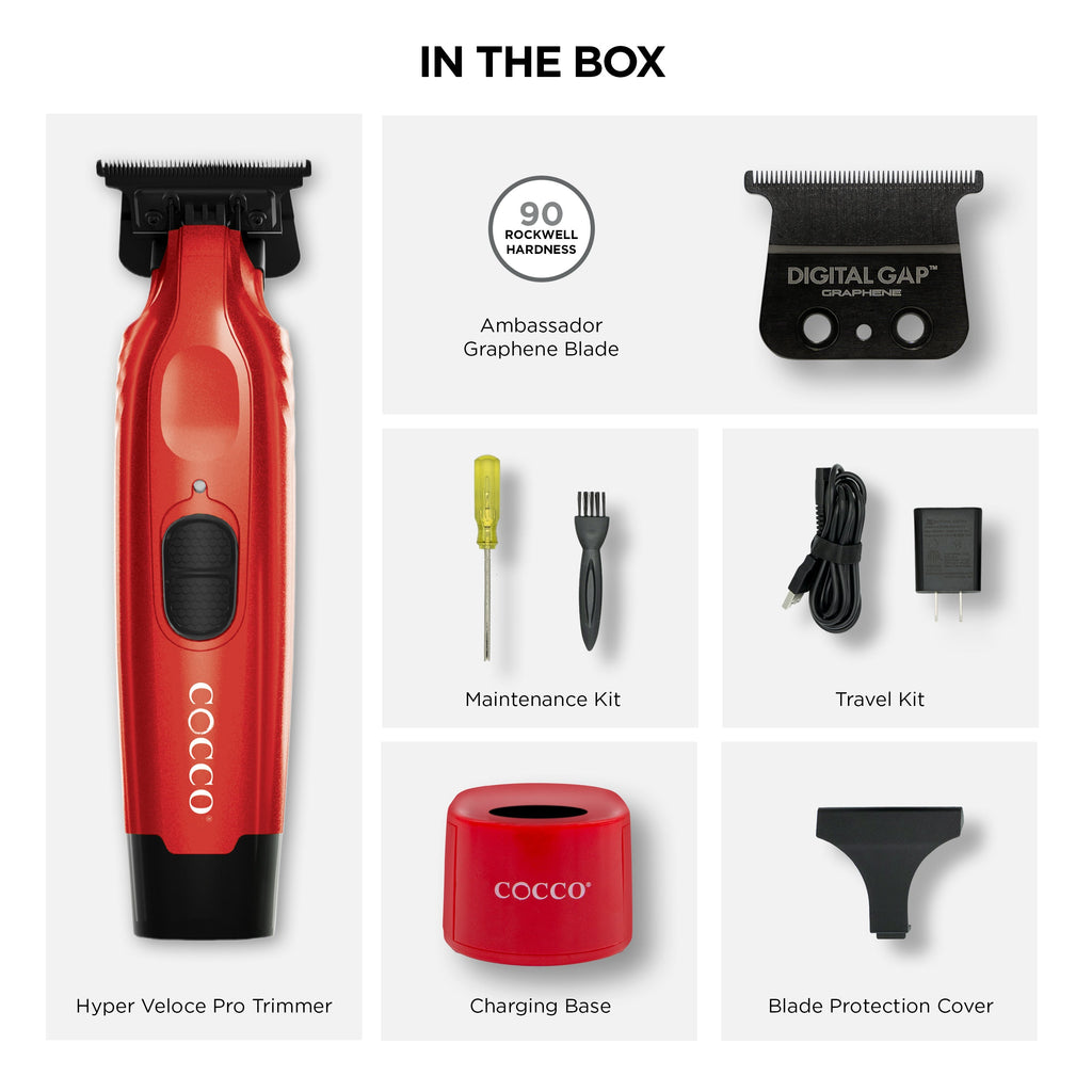 COCCO® Hyper Veloce Pro Trimmer (Red)