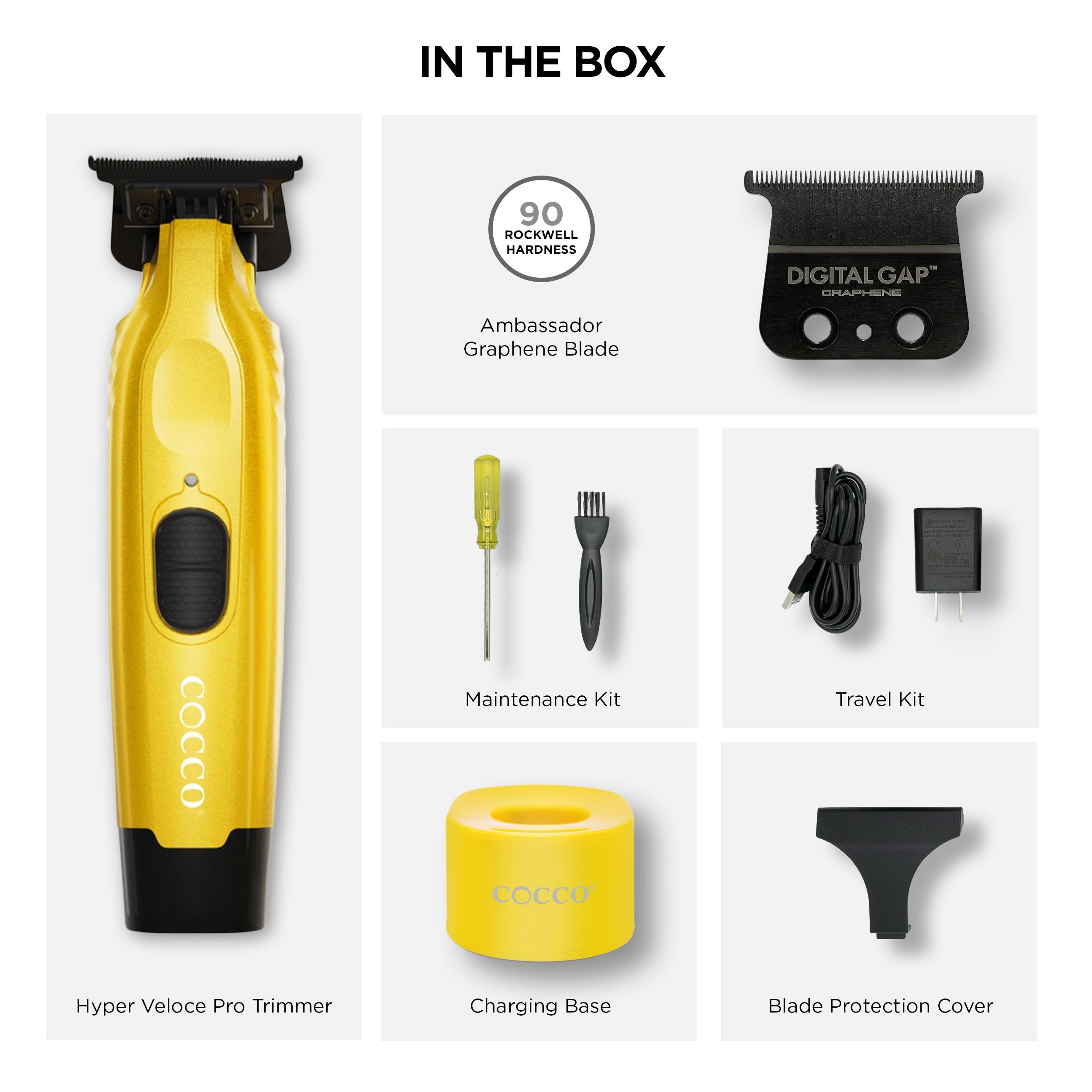 COCCO® Hyper Veloce Pro Trimmer (Yellow)