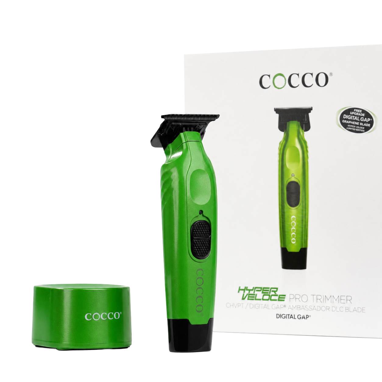 COCCO® Hyper Veloce Pro Trimmer (Green) Cocco Hair Professional