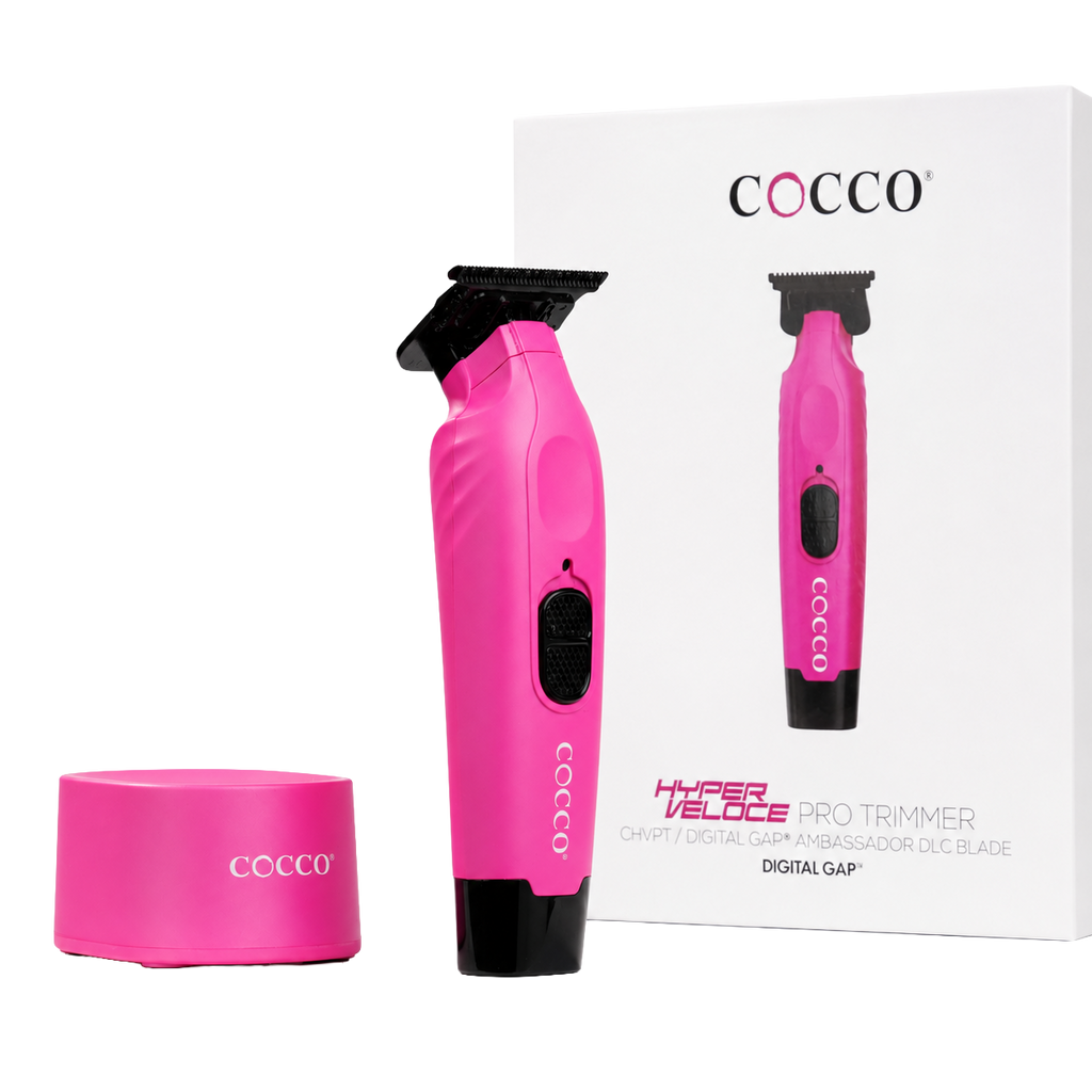 COCCO® Hyper Veloce Pro Trimmer (PINK) Cocco Hair Professional
