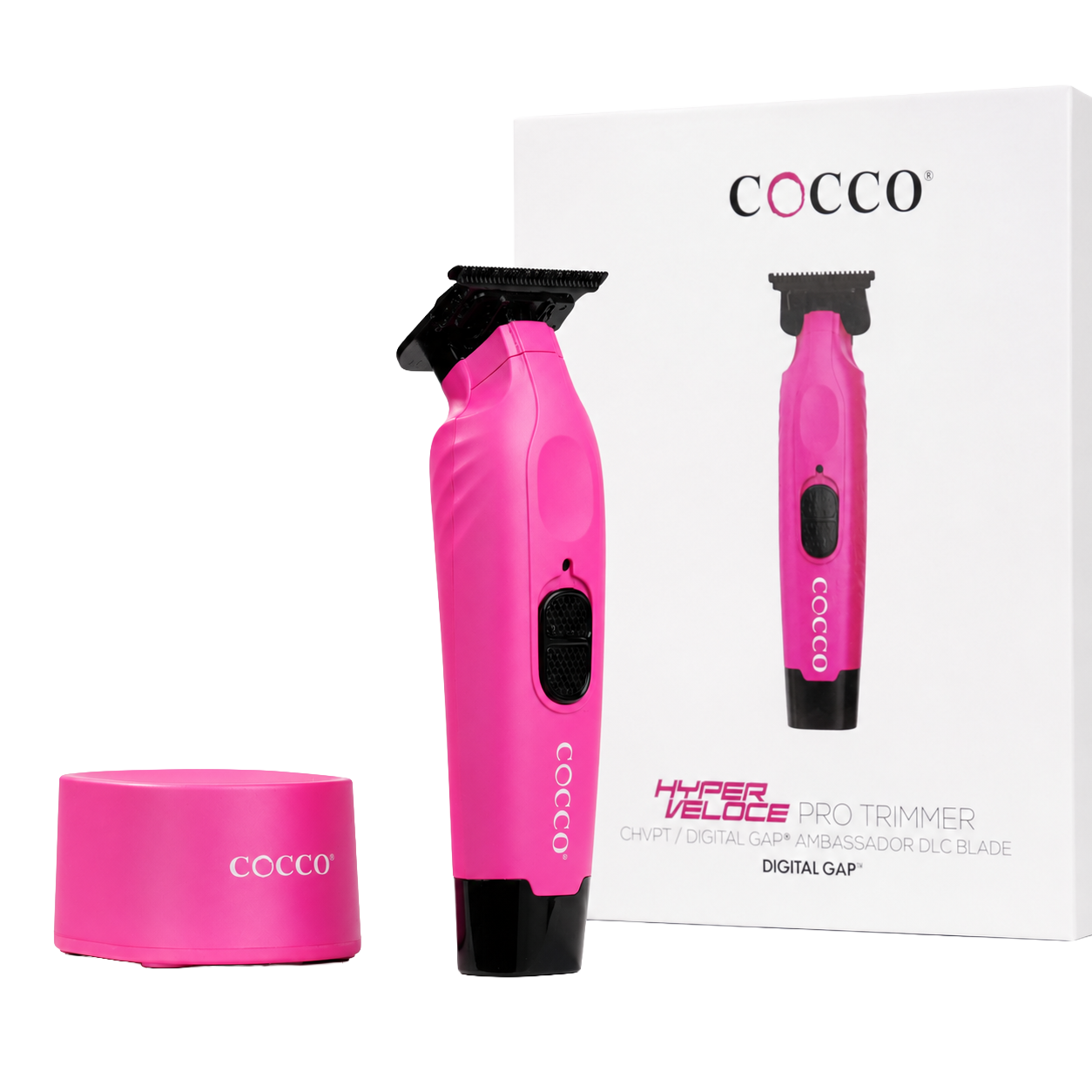 COCCO® Hyper Veloce Pro Trimmer (PINK) Cocco Hair Professional