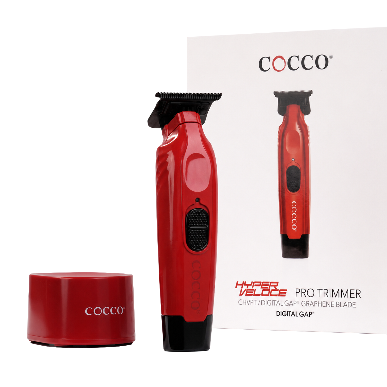 COCCO® Hyper Veloce Pro Trimmer (Red) Cocco Hair Professional