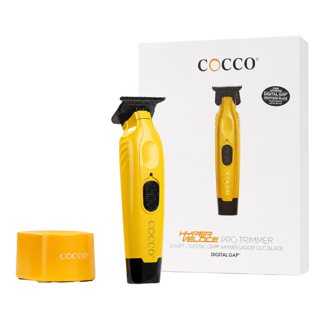 COCCO® Hyper Veloce Pro Trimmer (Yellow) Cocco Hair Professional