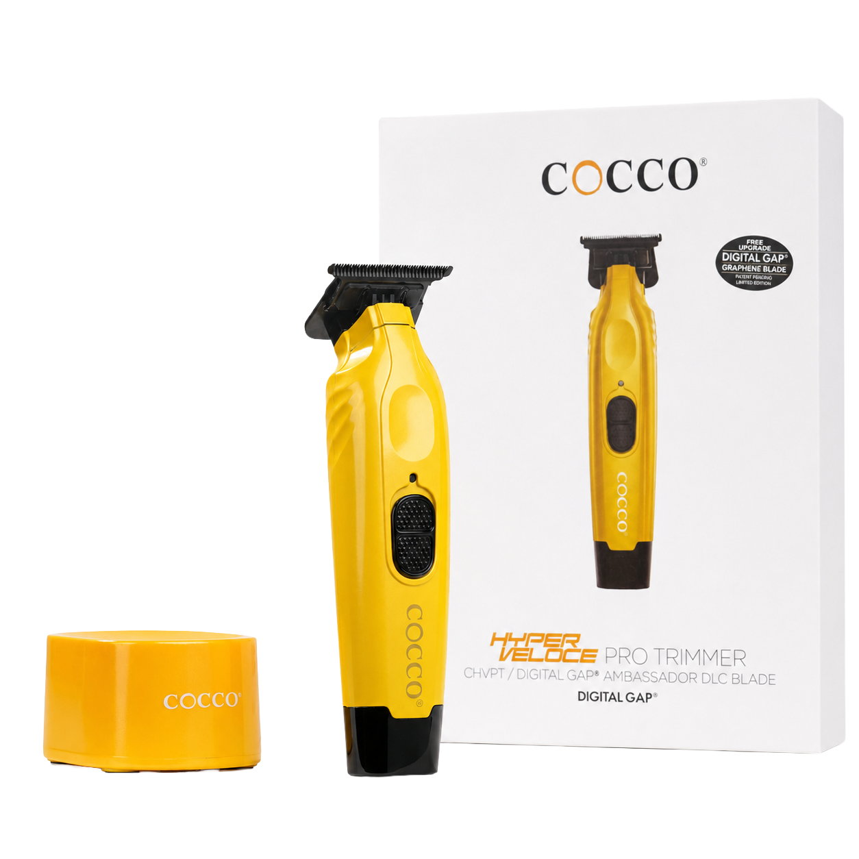 COCCO® Hyper Veloce Pro Trimmer (Yellow) Cocco Hair Professional