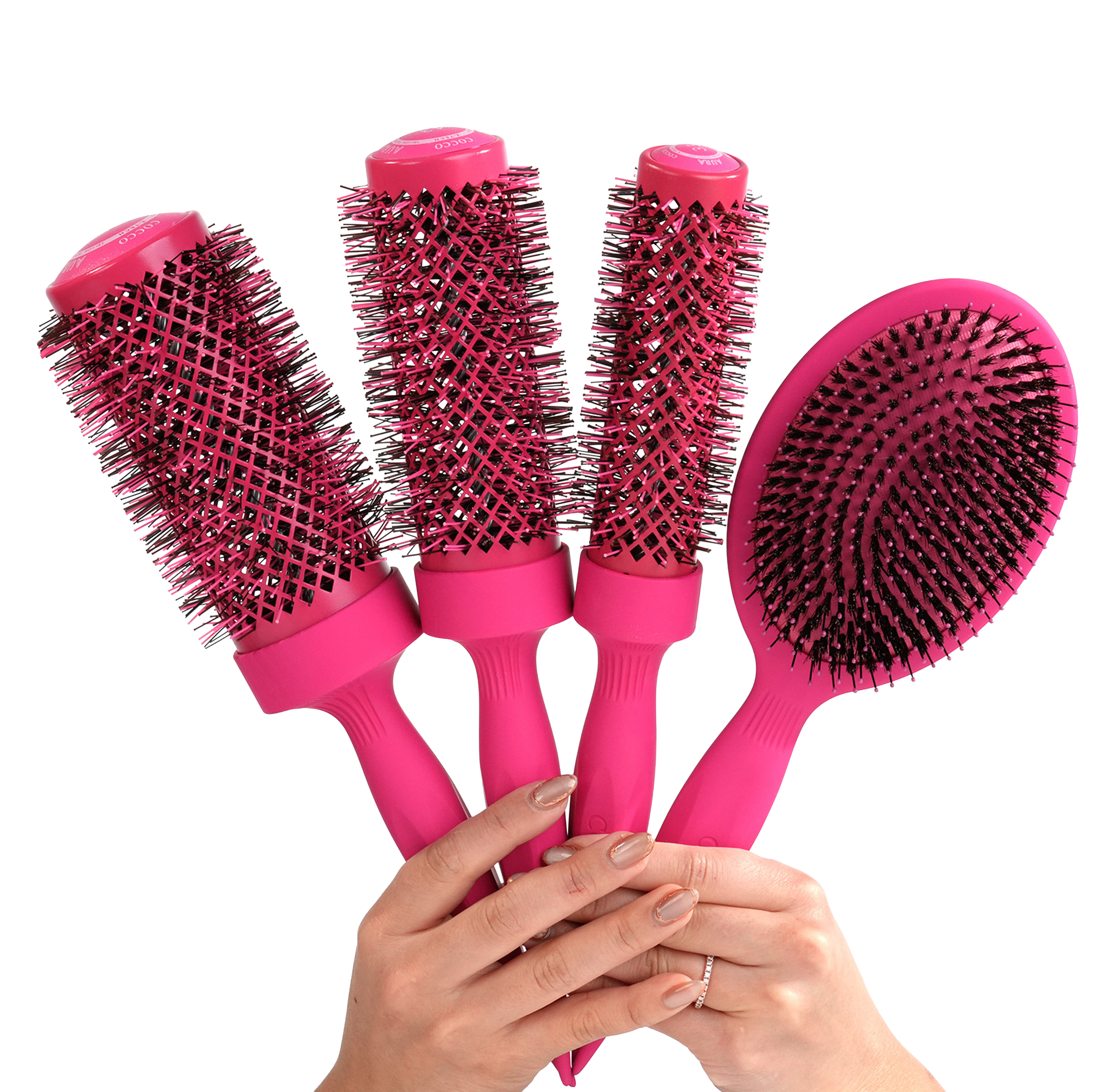 COCCO® Aura Brush Set (Pink) Cocco Hair Professional