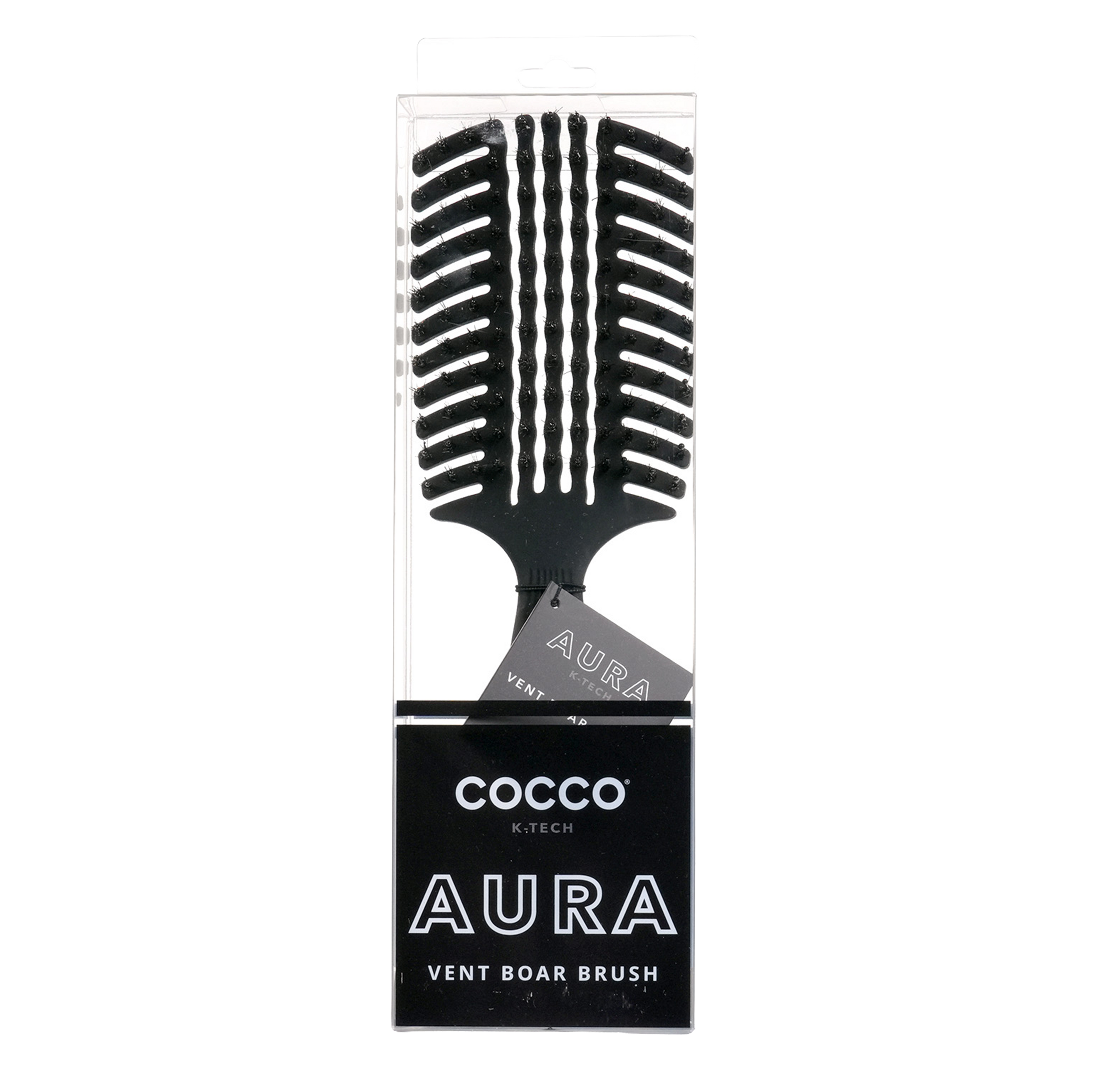 COCCO® Aura Vent Boar Brush (Black) Cocco Hair Professional